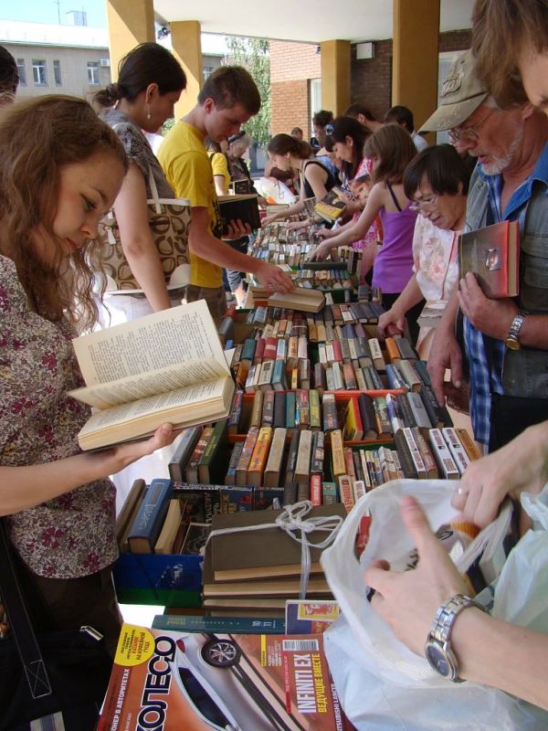 Летний книжный обменник откроется в Тюмени Летний книжный обменник откроется в Тюмени