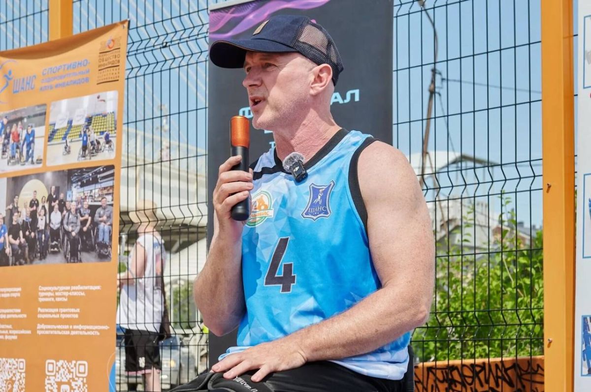 Кубок Тюмени по баскетболу 3x3 на колясках "Мяч Победы" состоялся на спортивной площадке фиджитал-центра набережной Туры 5 июля Кубок Тюмени по баскетболу 3x3 на колясках "Мяч Победы" состоялся на спортивной площадке фиджитал-центра набережной Туры 5 июля