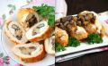 Куриные рулетики с лесными грибами: новое звучание традиционного блюда