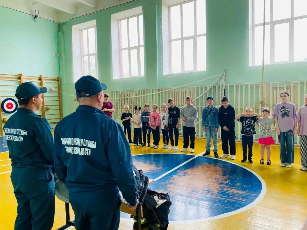 Урок от настоящих огнеборцев Урок от настоящих огнеборцев