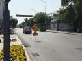 Из-за высокой аварийности левую полосу движения на улице Ленина сужают
