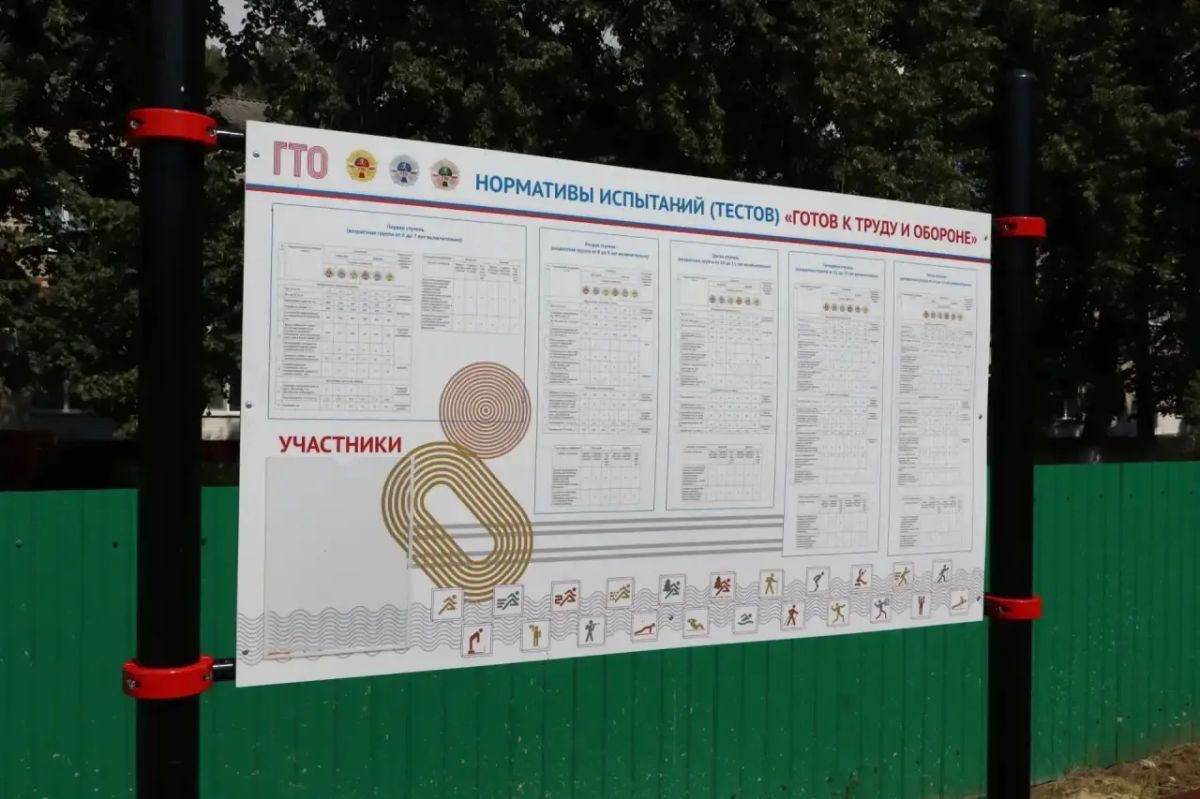 Современную площадку ГТО открыли в селе Петелино Ялуторовского округа Современную площадку ГТО открыли в селе Петелино Ялуторовского округа