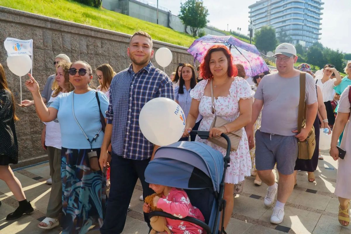 Команда департамента молодежной политики Тюменской области и Дворца "Пионер" присоединилась к Всероссийскому Параду Семьи! Команда департамента молодежной политики Тюменской области и Дворца "Пионер" присоединилась к Всероссийскому Параду Семьи!