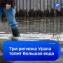 Сразу три региона Урала столкнулись с сильным летним паводком из-за обильных осадков и сбросов воды с гидроузлов