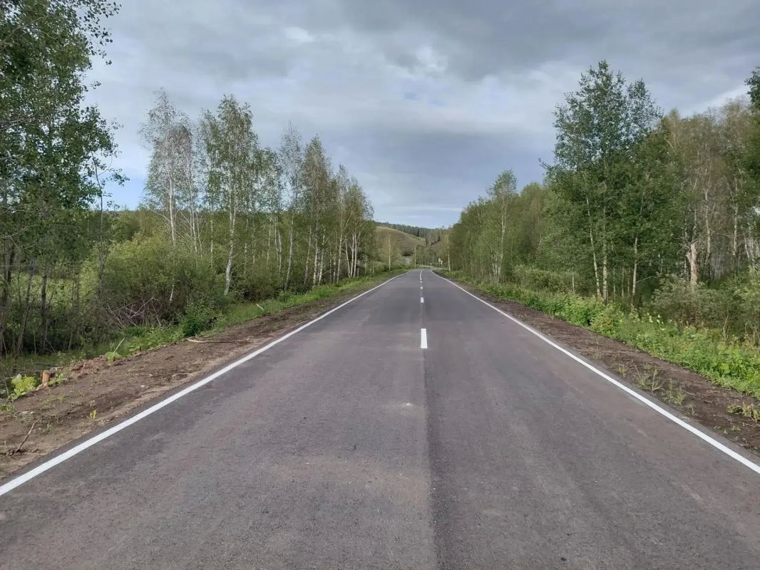 В Ишимском округе отремонтировали дорогу по нацпроекту