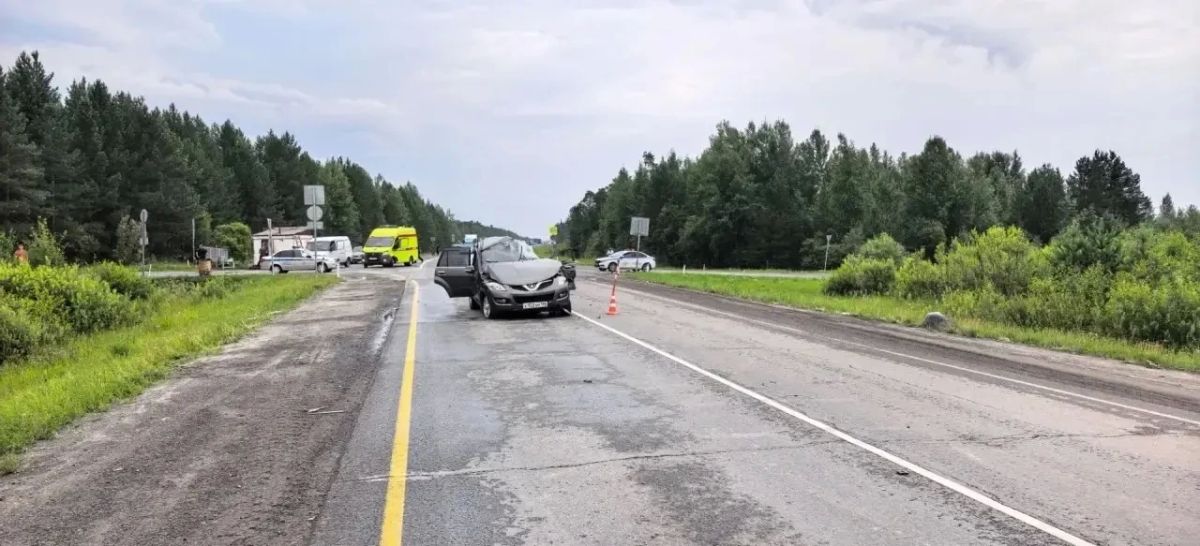 Трагедия произошла сегодня на 543-м километре федеральной автодороги Тюмень-Ханты-Мансийск в Уватском округе Трагедия произошла сегодня на 543-м километре федеральной автодороги Тюмень-Ханты-Мансийск в Уватском округе