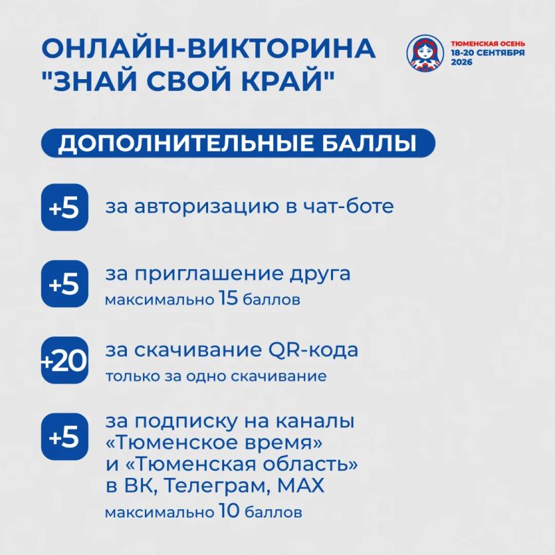 «Знай свой край». В Тюменской области стартует ителлектуальная онлайн-викторина «Знай свой край». В Тюменской области стартует ителлектуальная онлайн-викторина