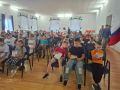 Урок безопасности.. Огнеборцы отдельного поста № 219, расположенного в селе Сартам Викуловского округа, провели для ребят из пришкольного лагеря местной школы профилактическую беседу о пожарной безопасности