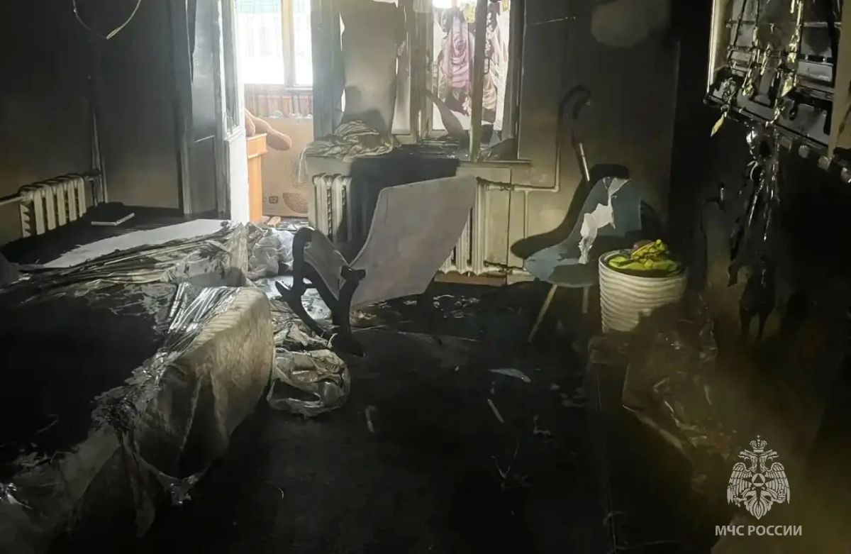 В Ишиме при пожаре погиб человек В Ишиме при пожаре погиб человек