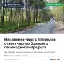 Благоустраиваемый по нацпроекту Менделеев-парк в Тобольске станет частью большого пешеходного маршрута