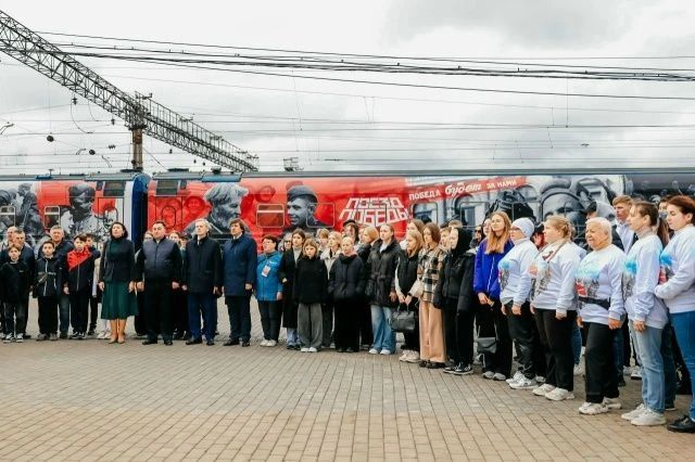 Тюменцы вновь встретят легендарный передвижной музей «Поезд Победы»