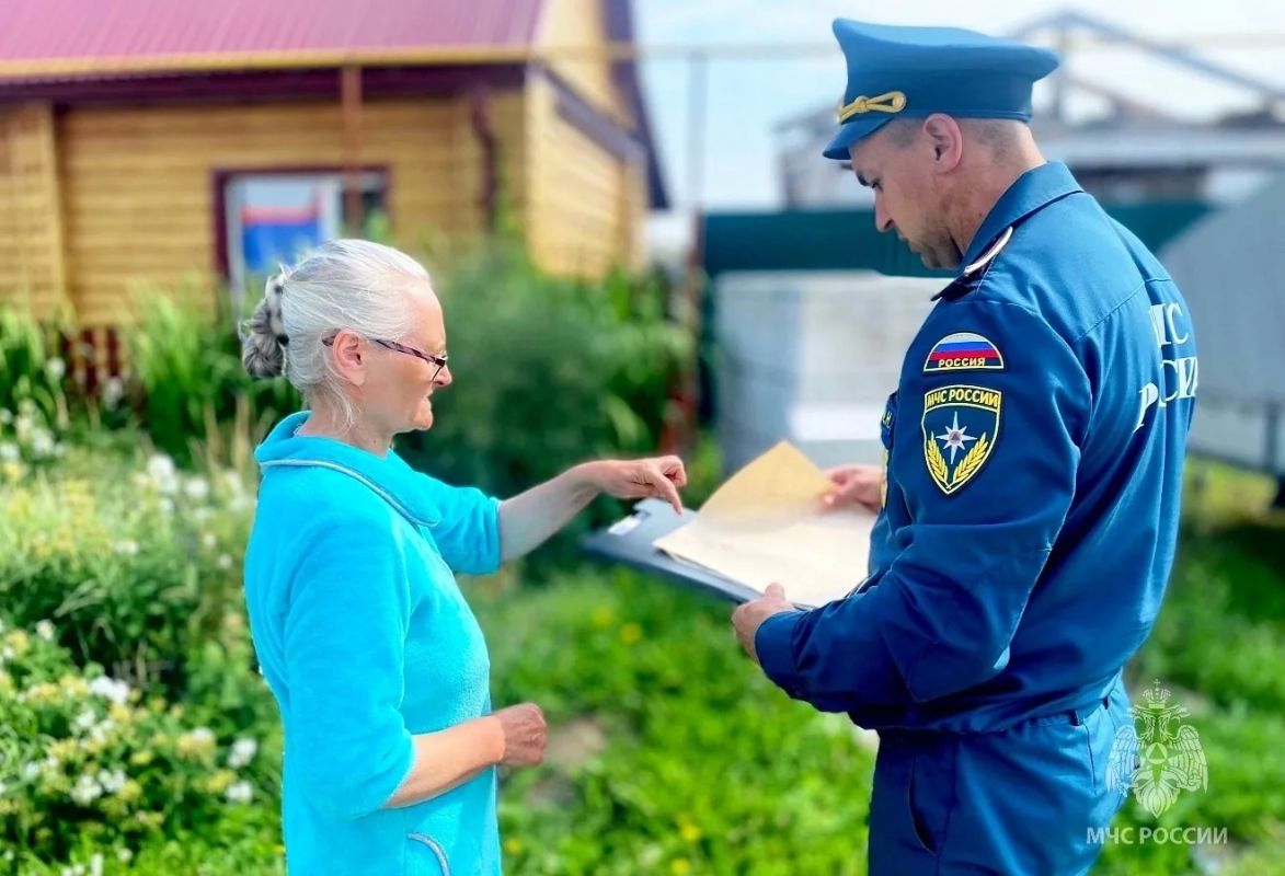 Жилой сектор в центре противопожарного внимания!