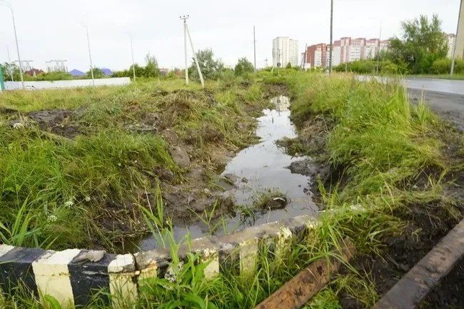 В Тюмени начались подворовые обходы из-за летнего паводка: вода уже подтопила несколько домов