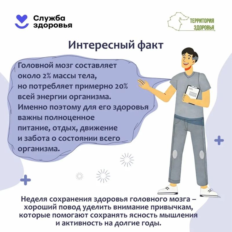 Неделя сохранения здоровья головного мозга: что нужно знать каждому Неделя сохранения здоровья головного мозга: что нужно знать каждому