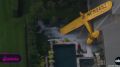 Самолет приземлился прямо на жилой дом в Техасе