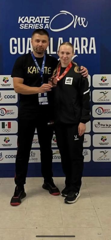 Тюменка Хохлова Карина — бронзовый призёр международных соревнований «Karate One Series A» в Мексике! Тюменка Хохлова Карина — бронзовый призёр международных соревнований «Karate One Series A» в Мексике!