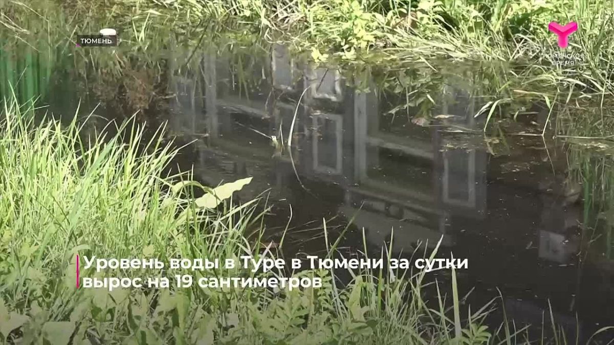 Из-за летнего паводка 15 территорий в Тюмени находятся в зоне вероятной чрезвычайной ситуации
