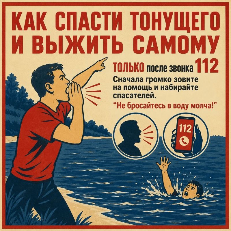 Как спасти тонущего и не утонуть самому?