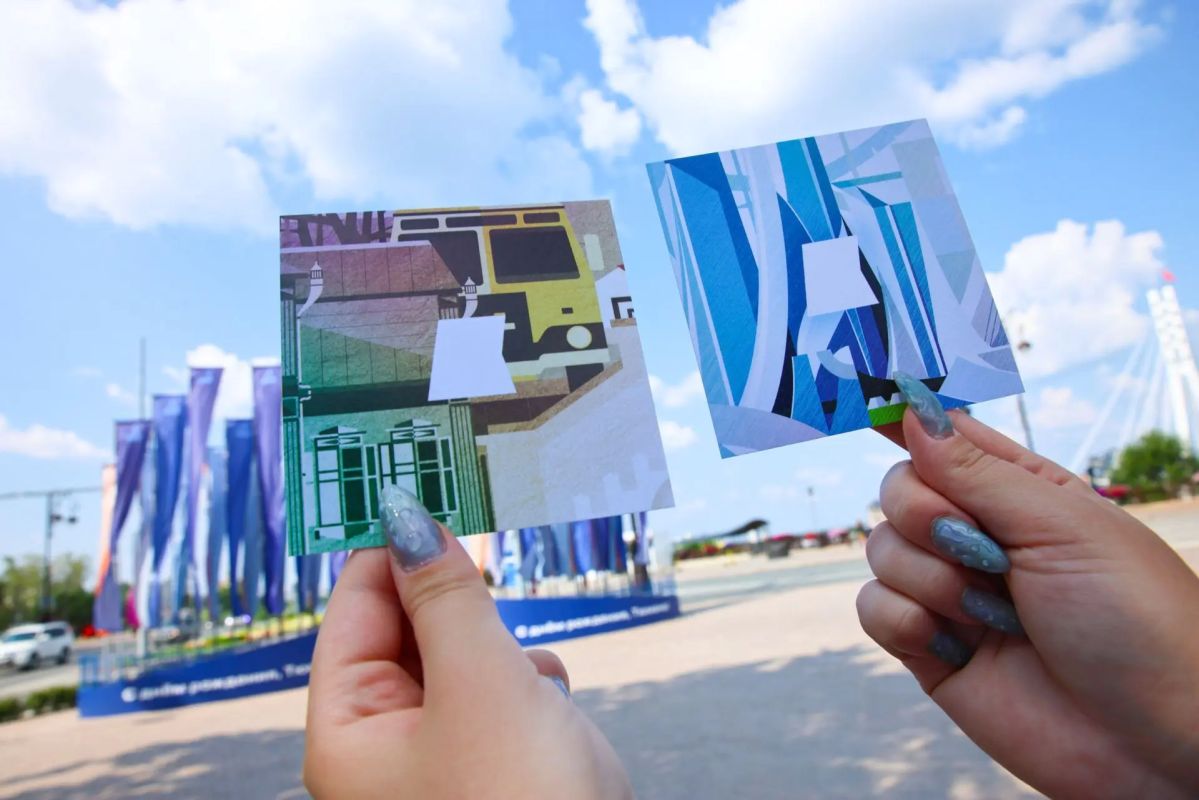 В Тюмени появились виртуальные фотозоны «Основатели В Тюмени появились виртуальные фотозоны «Основатели