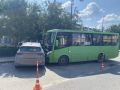 Водитель маршрутки №37 попал в ДТП в центре Тюмени