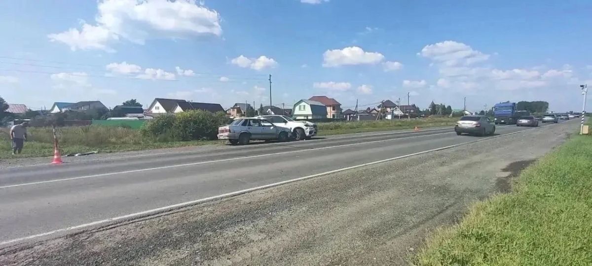 ДТП на трассе Курган — Тюмень: есть пострадавший ДТП на трассе Курган — Тюмень: есть пострадавший