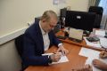 Кандидат от «ЕДИНОЙ РОССИИ» представил в облизбирком документы для регистрации по одномандатным избирательным округам на выборах депутатов Государственной Думы