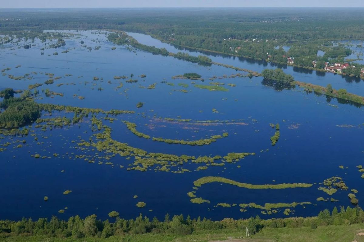Уровень воды в реке Тура достиг 859 см Уровень воды в реке Тура достиг 859 см