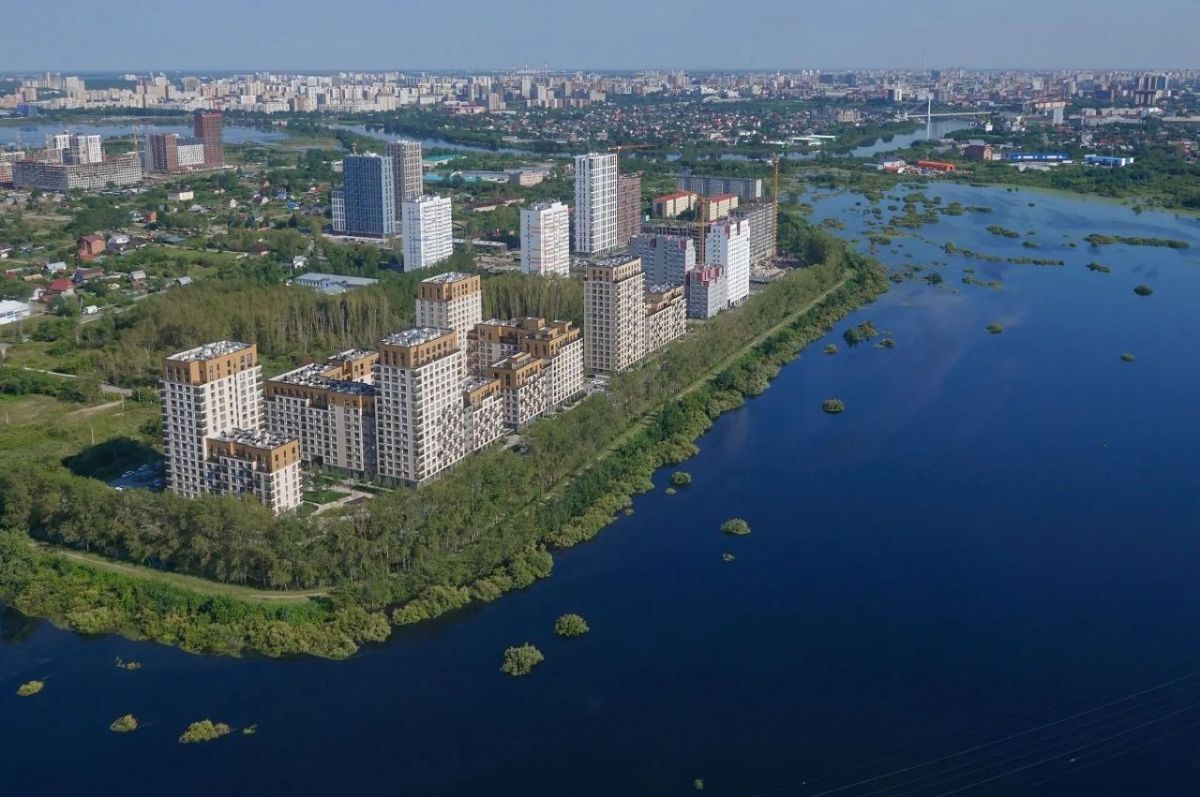 Уровень воды в реке Тура достиг 859 см Уровень воды в реке Тура достиг 859 см