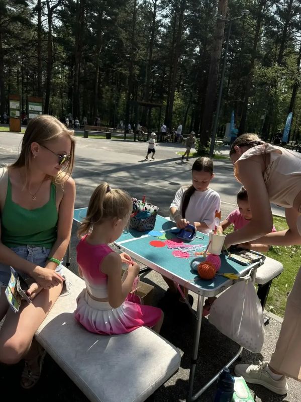Бесплатные мастер-классы и аквагрим в «Комарово парк» уже пользуются популярносттью