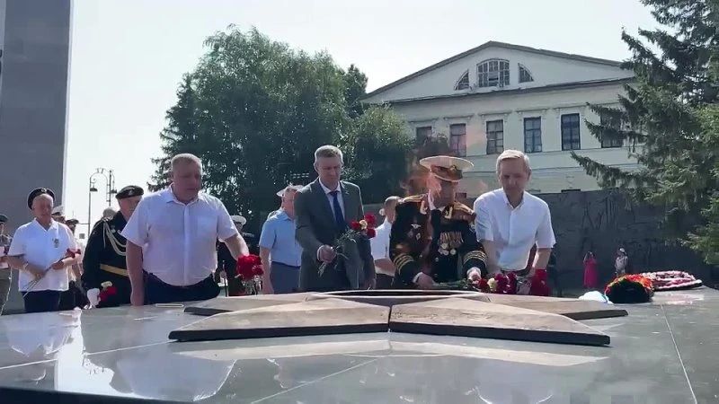 Тюмень отметила День Военно-Морского Флота России