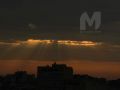 Сегодня солнышко ушло от нас вот так красиво