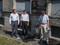 В день 95-летия Фармана Салманова его соратники обновили мемориальную доску знаменитому первооткрывателю