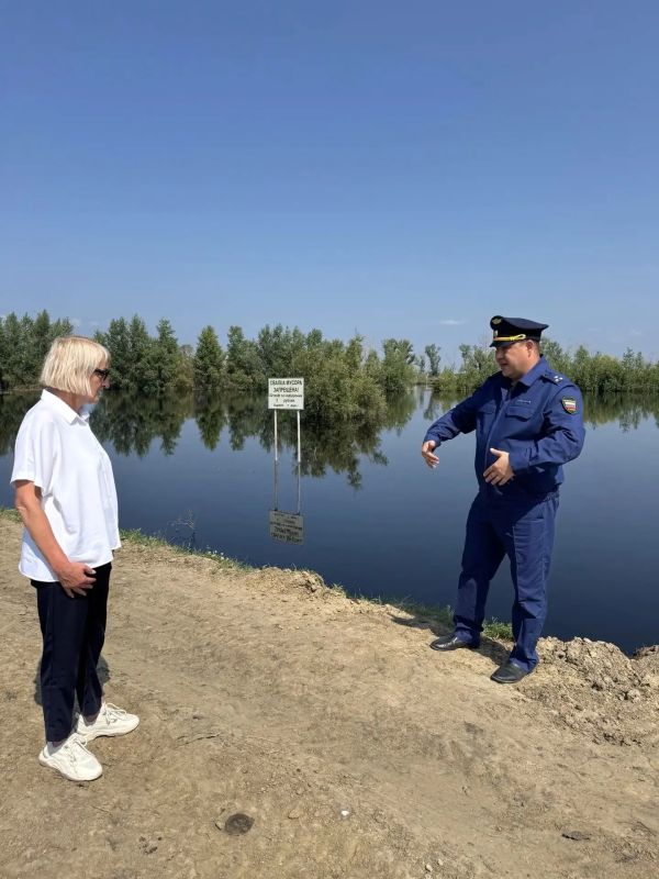 Прокурор Тюменского района Сергей Антушев посетил территории, находящиеся в зоне подтопления