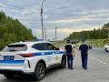 #КадрыСлужебныхБудней. На территории обслуживания Госавтоинспекции МО МВД России «Тобольский» находится протяженный участкок федеральной трассы «Тюмень - Ханты-Мансийск»
