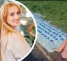 Тюменка Ольга Панькова и ее семья организовали для горожан обмен воды