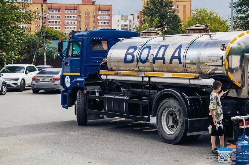 Проект "Чистая вода": график работы передвижных пунктов набора воды 1 августа