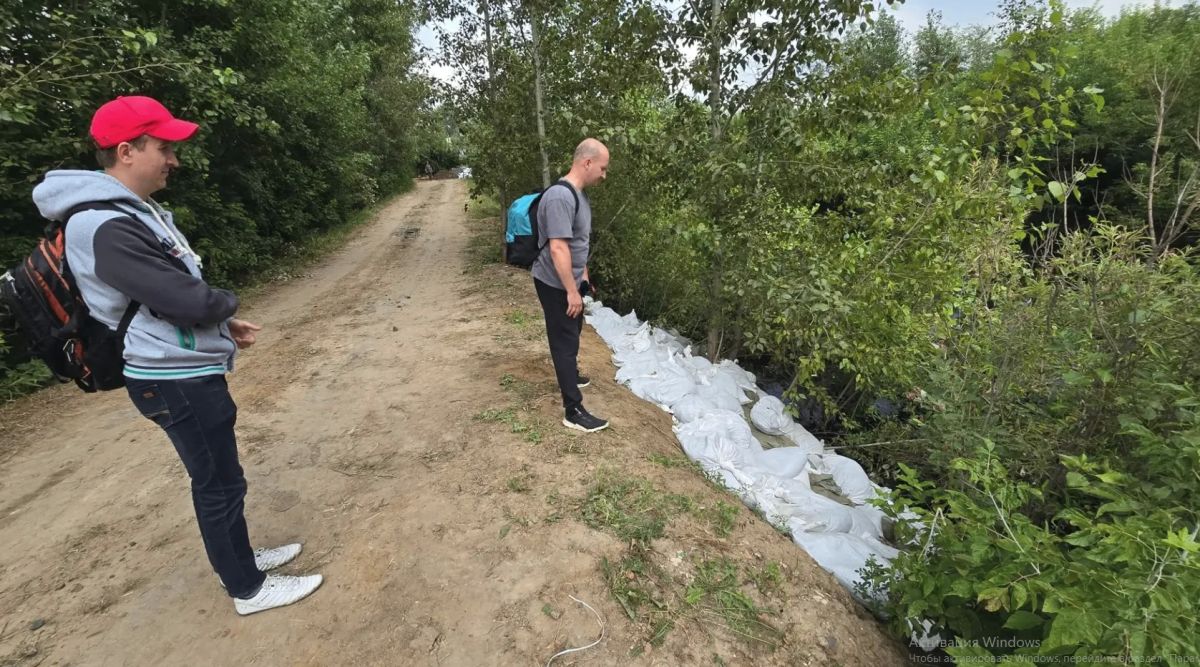 В Центральном административном округе Тюмени продолжается усиленный мониторинг защитной дамбы В Центральном административном округе Тюмени продолжается усиленный мониторинг защитной дамбы