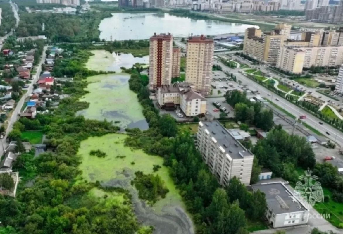 Тюменские спасатели круглосуточно следят за паводком с помощью дронов