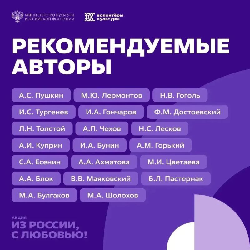 Станьте послом русской литературы для гостей со всего мира Станьте послом русской литературы для гостей со всего мира