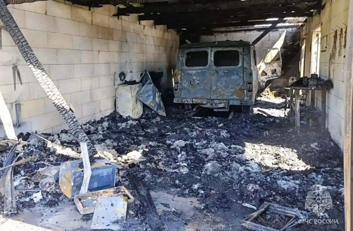 На пожаре в Ишимском округе погиб человек На пожаре в Ишимском округе погиб человек