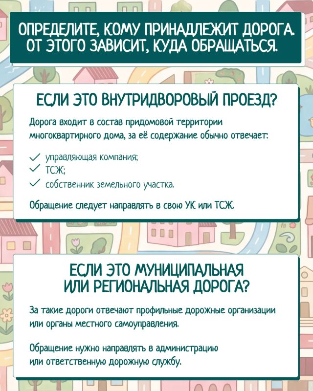 Кто должен ремонтировать дорогу во дворе? Кто должен ремонтировать дорогу во дворе?