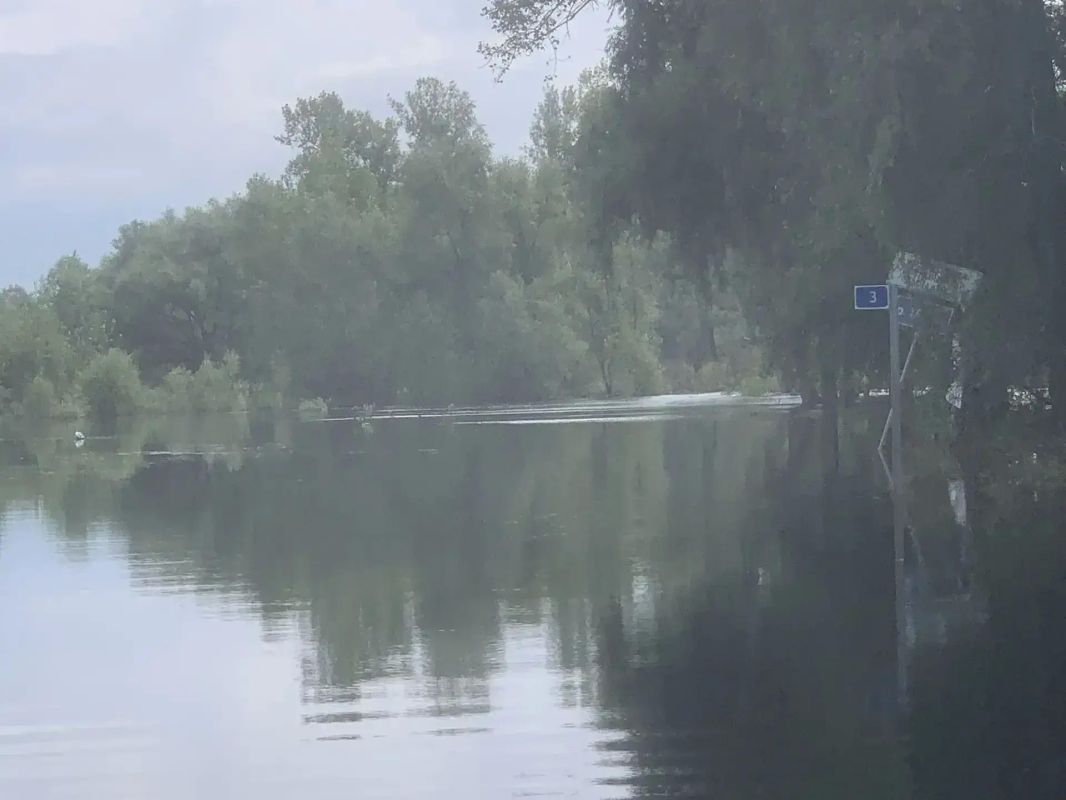 В Ярковском округе закрыли паромную переправу из-за подъема воды