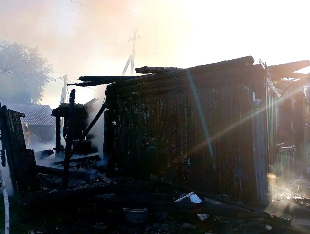 Пожар в Заводоуковском округе Пожар в Заводоуковском округе