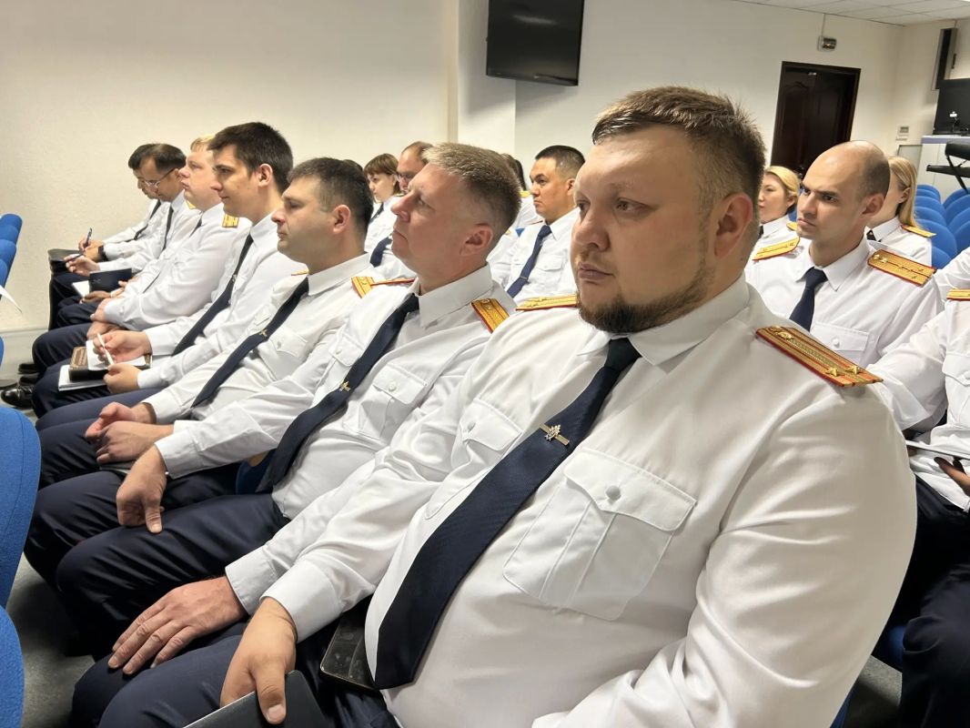 В следственном управлении СК России по Тюменской области состоялось заседание коллегии, посвященное итогам работы за первое полугодие 2026 года В следственном управлении СК России по Тюменской области состоялось заседание коллегии, посвященное итогам работы за первое полугодие 2026 года
