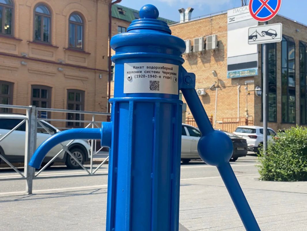 Первый уличный музей воды открыли в Тюмени Первый уличный музей воды открыли в Тюмени