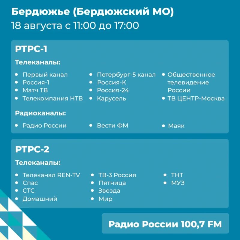 В трёх муниципальных округах Тюменской области проведут профилактику телерадиосети В трёх муниципальных округах Тюменской области проведут профилактику телерадиосети