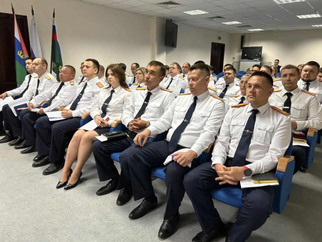 В следственном управлении СК России по Тюменской области состоялось заседание коллегии, посвященное итогам работы за первое полугодие 2026 года В следственном управлении СК России по Тюменской области состоялось заседание коллегии, посвященное итогам работы за первое полугодие 2026 года