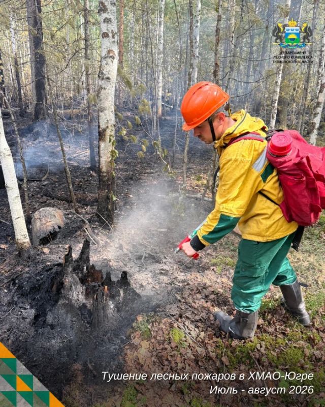 Из огня — домой: тюменские лесные пожарные вернулись из ХМАО-Югры Из огня — домой: тюменские лесные пожарные вернулись из ХМАО-Югры