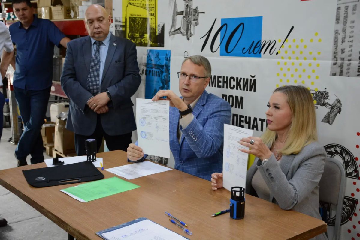 Тираж избирательных бюллетеней передан для доставки на Ямал и в Югру Тираж избирательных бюллетеней передан для доставки на Ямал и в Югру