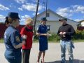 Работники противопожарной службы Тюменской области совместно с ОНД и ПР "Тюменский" провели профилактический рейд в поселке Новотарманский